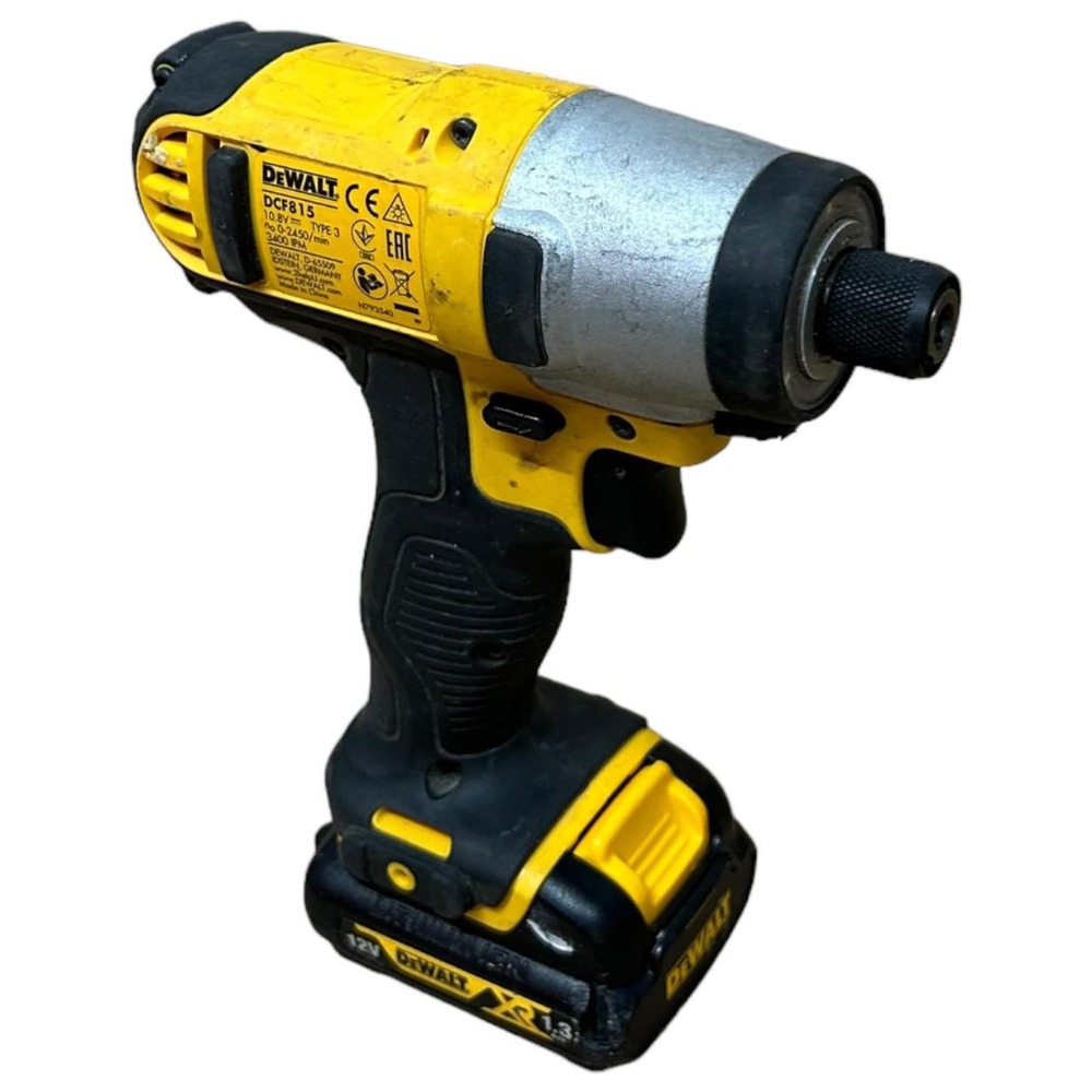 Pre-owned BLACK FRIDAY SALE - DeWalt DCF815 Impact Bit Driver w/Battery ...